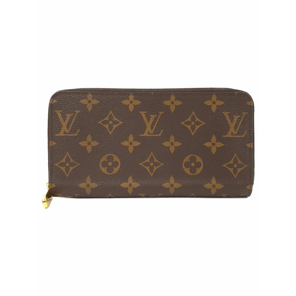 Louis Vuitton Monogram Zippy Wallet Round Zipper Long